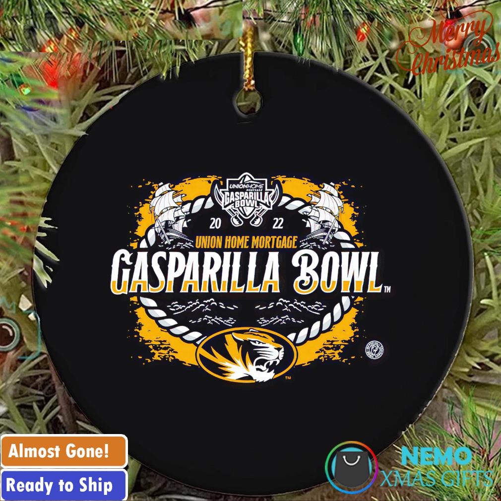 Missouri Tigers 2022 Union Home Mortgage Gasparilla Bowl ornament