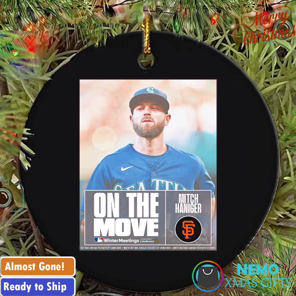 Mitch Haniger on the move winter meetings ornament