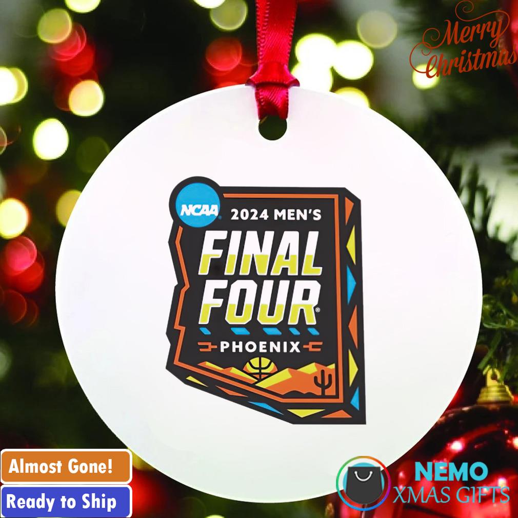 NCAA 2024 men's final four Phoenix ornament