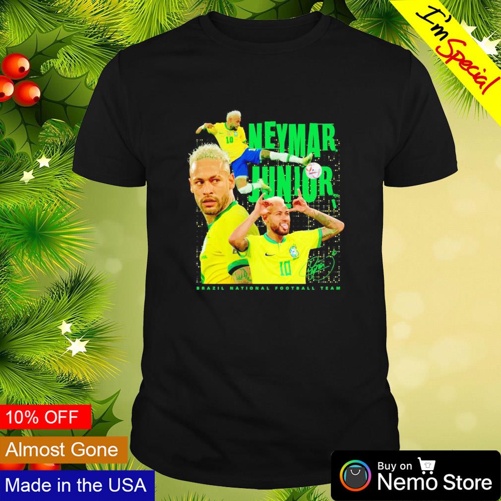 Neymar Junior Brazil national football team shirt
