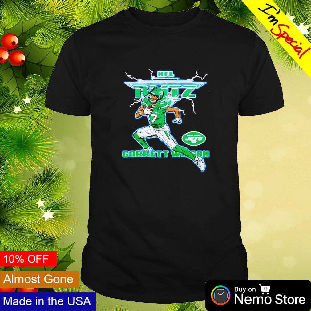 NFL Blitz Garrett Wilson New York Jets shirt