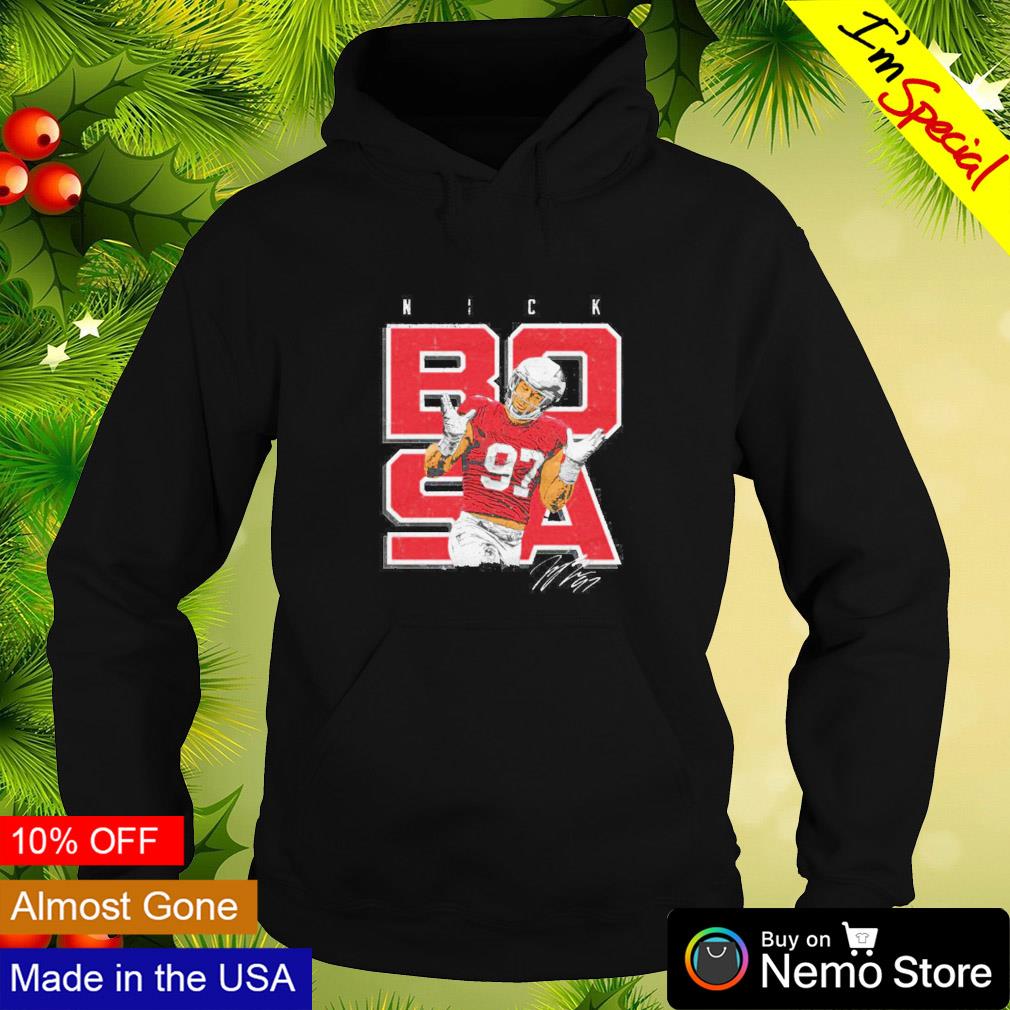 Nick Bosa San Francisco 49ers shrugs shirt, hoodie, sweater and v