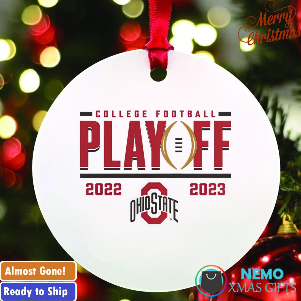 Ohio State Buckeyes 2022 College Football Playoff First Down ornament