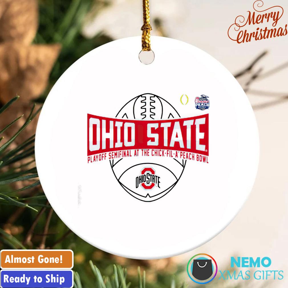 2023 Peach Bowl Ornament