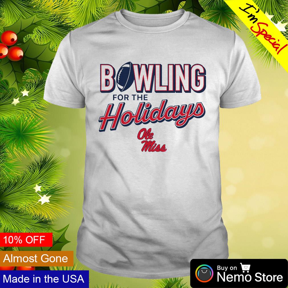 Ole Miss Rebels bowling for the holidays shirt
