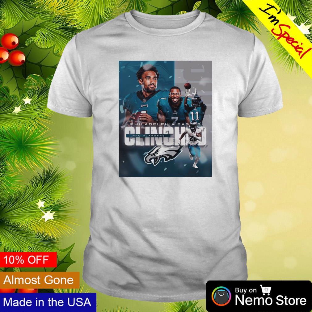 Philadelphia Eagles clinched NFC playoffs shirt