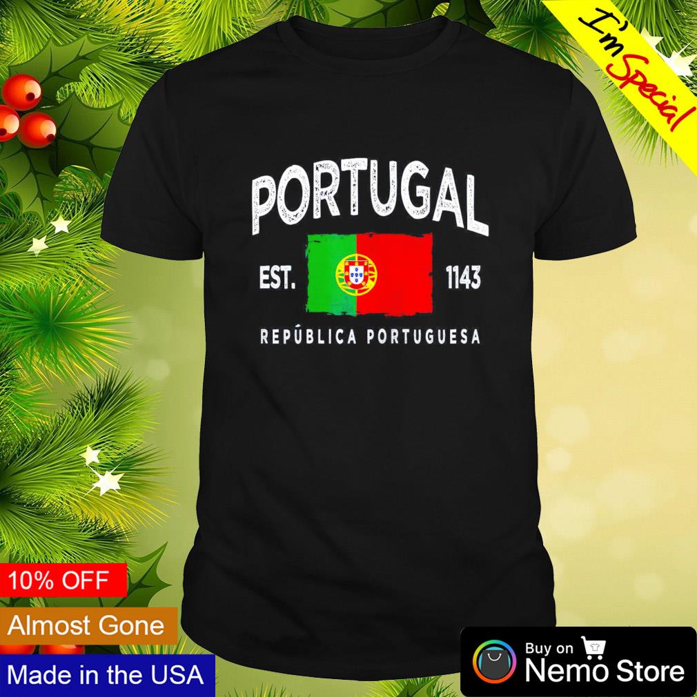 Portugal republica Portuguese flag shirt