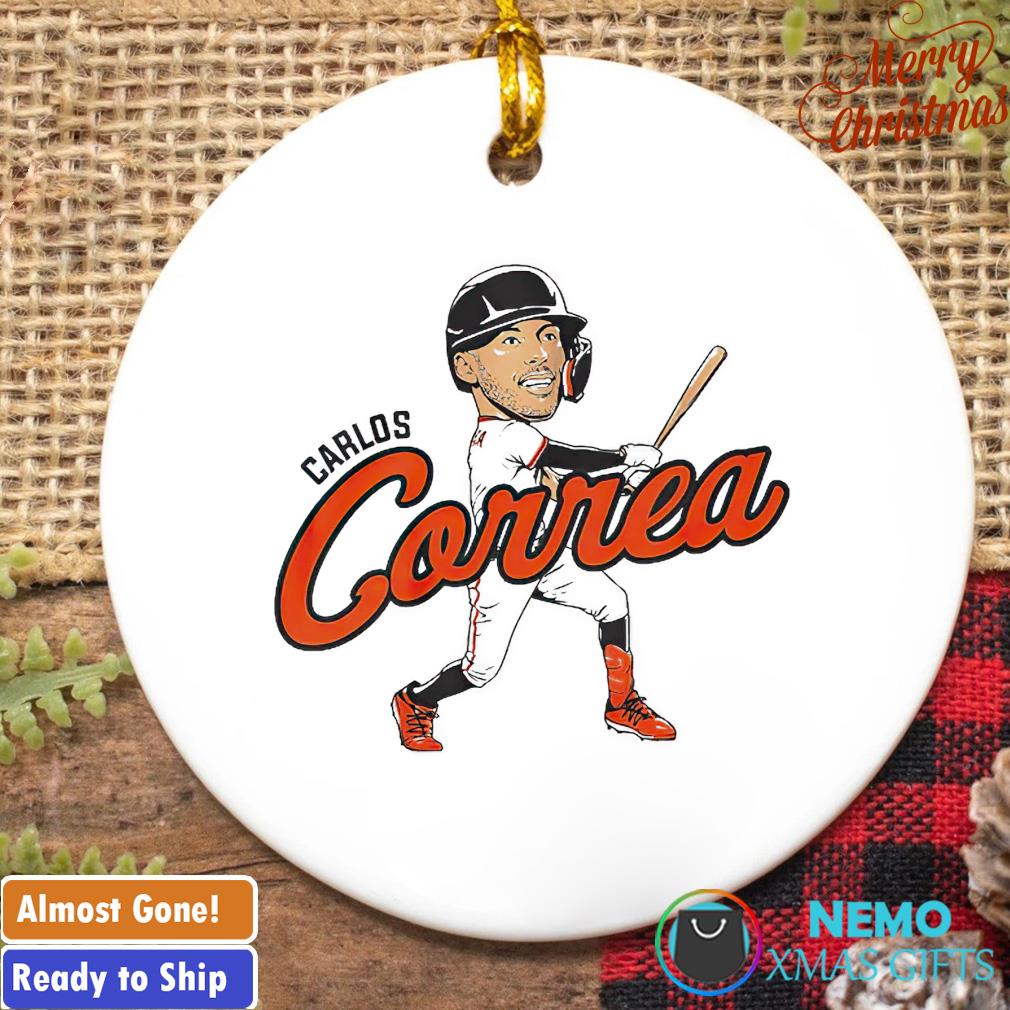 Official Carlos correa caricature T-shirt