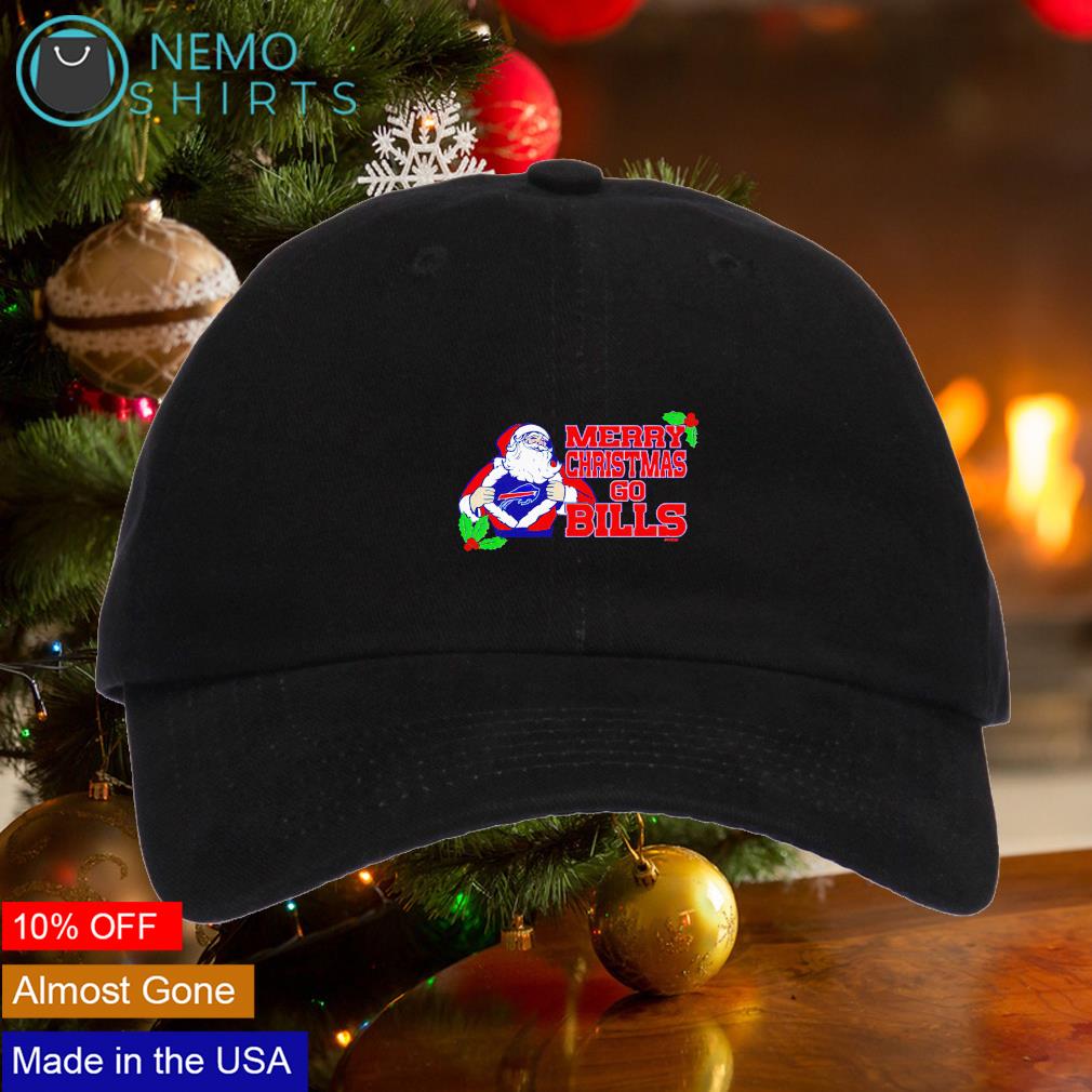 Santa Buffalo Bills merry Christmas go Bills cap hat