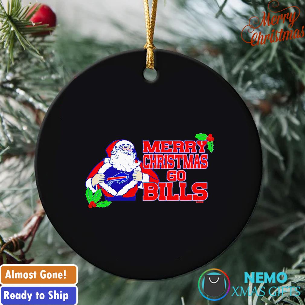 Buffalo Bills Santa Claus Christmas Shirt