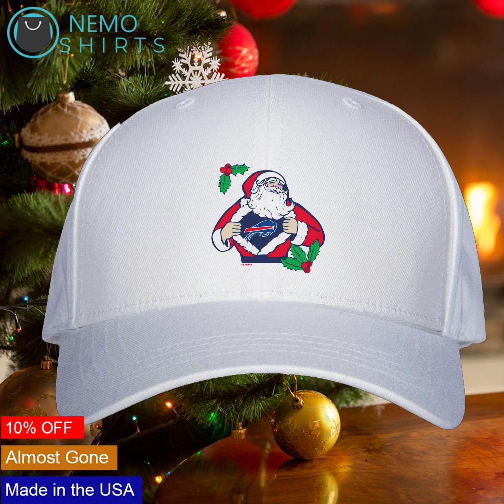 Santa Claus is a Bills fan cap hat