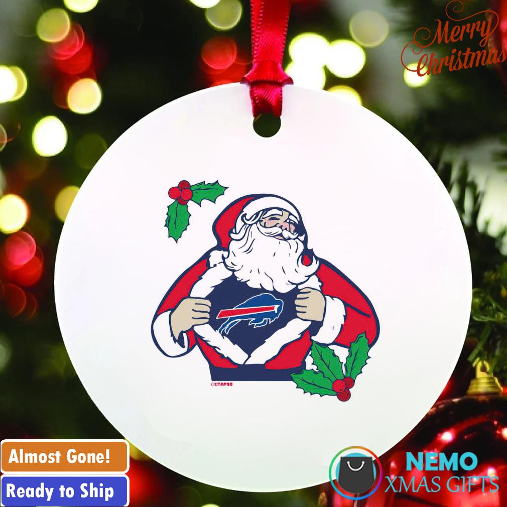Santa Claus is a Bills fan ornament