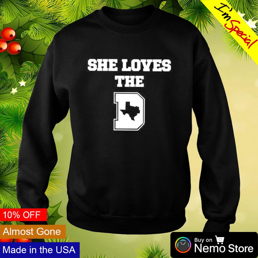 Official she loves the Dallas Cowboys T-shirt, hoodie, sweater, long sleeve  and tank top