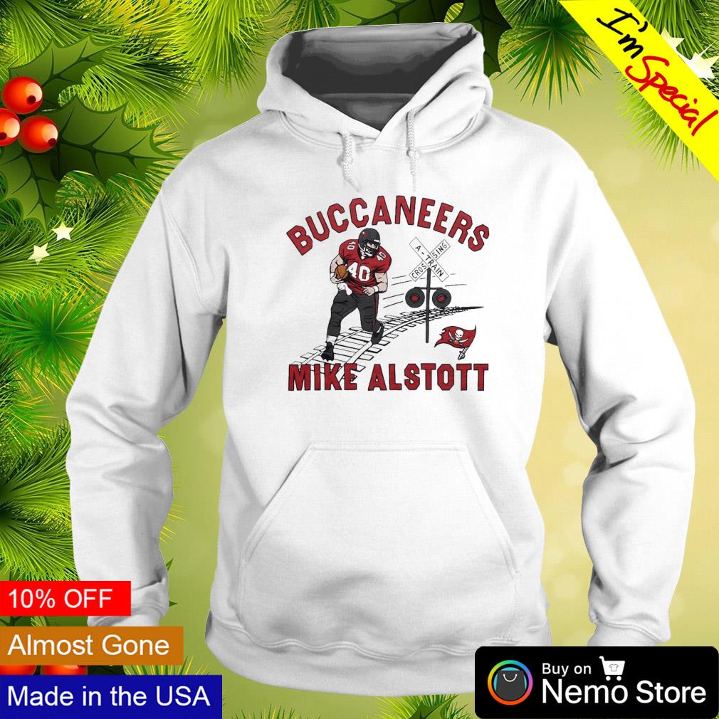 Tampa Bay Buccaneers Mike Alstott a train crossing shirt, hoodie, sweater  and v-neck t-shirt