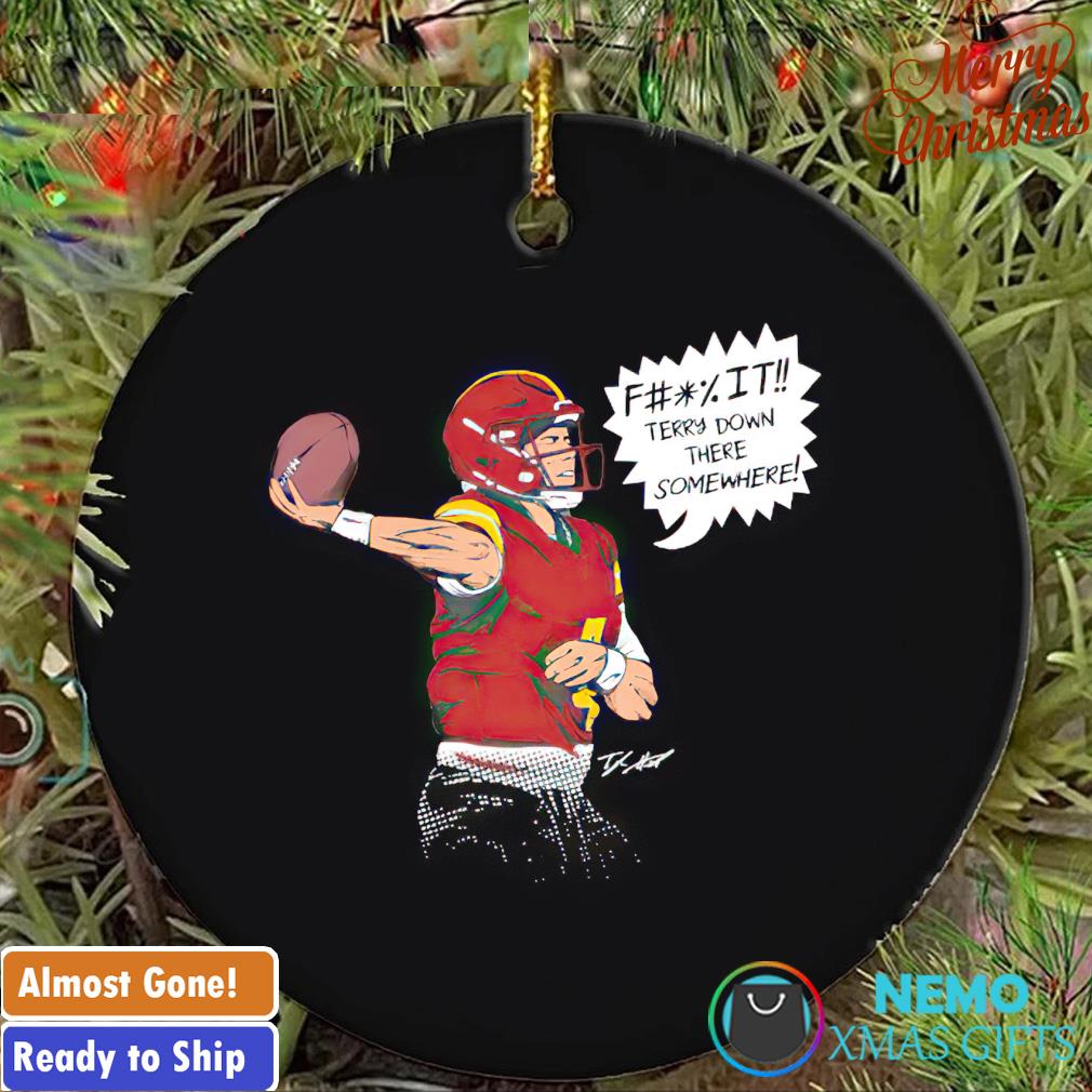 Taylor Heinicke fuck Terry down there somewhere ornament