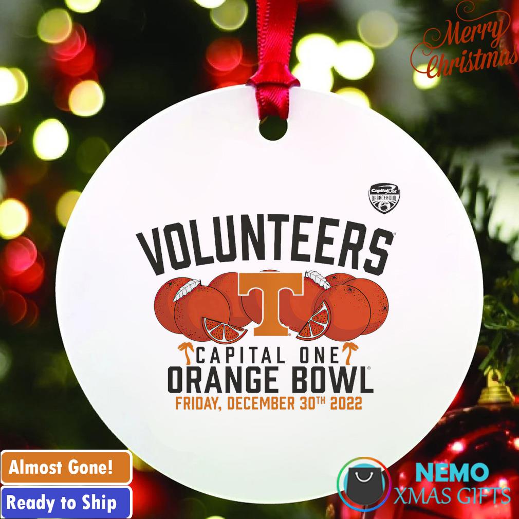 Tennessee Volunteers capital one 2022 Orange Bowl ornament
