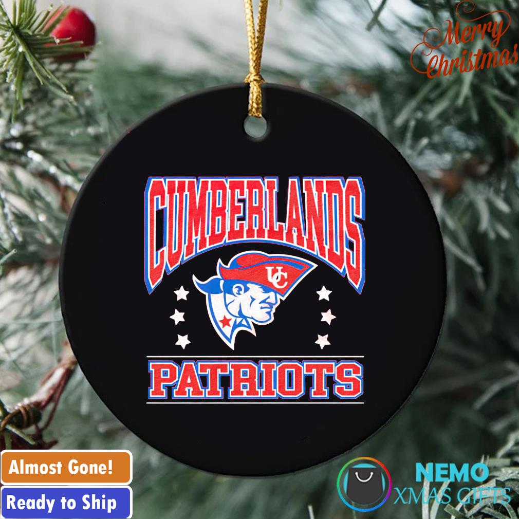 The 90's Cumberlands Patriots ornament, hoodie, sweater and v-neck t-shirt