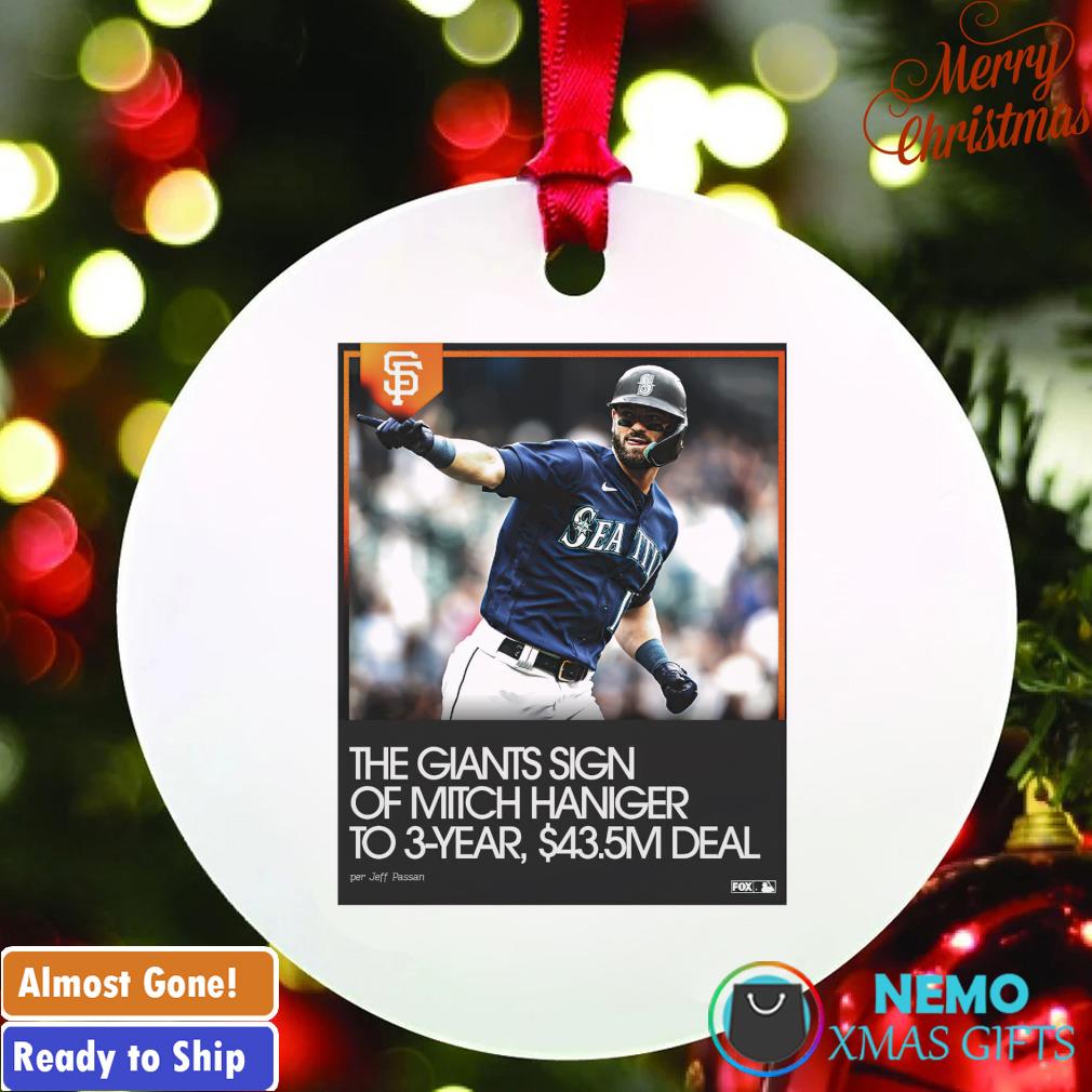 The Giants sign of Mitch Haniger to 3-year ornament