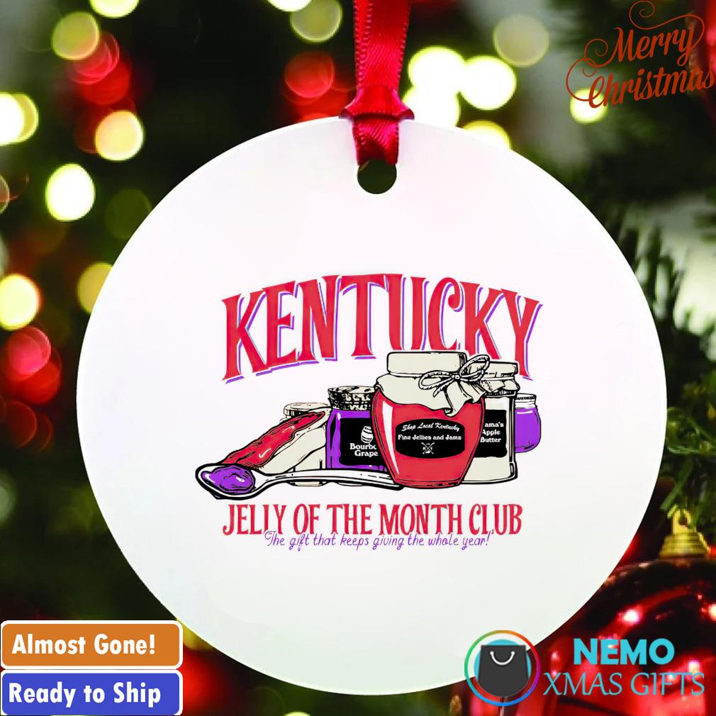 The Kentucky jelly of the month club ornament