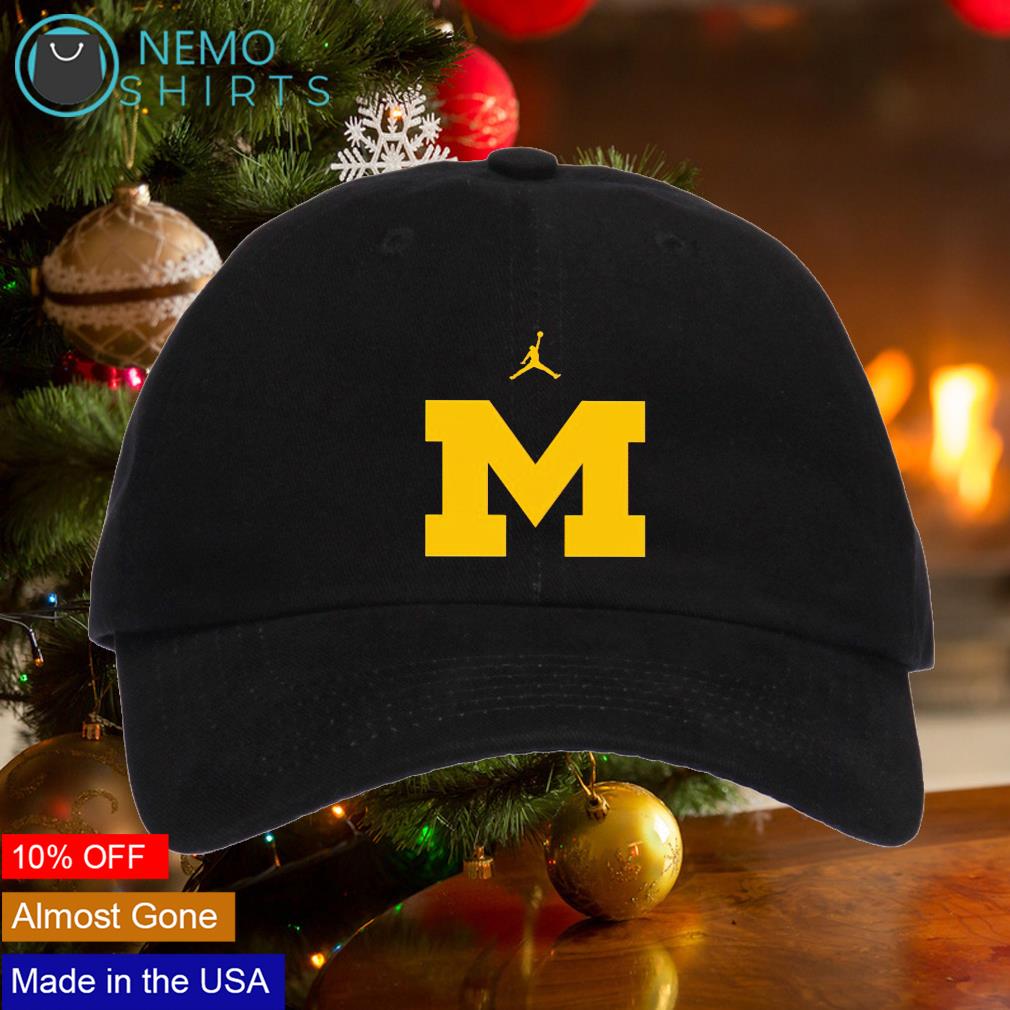 The M Michigan air cap hat