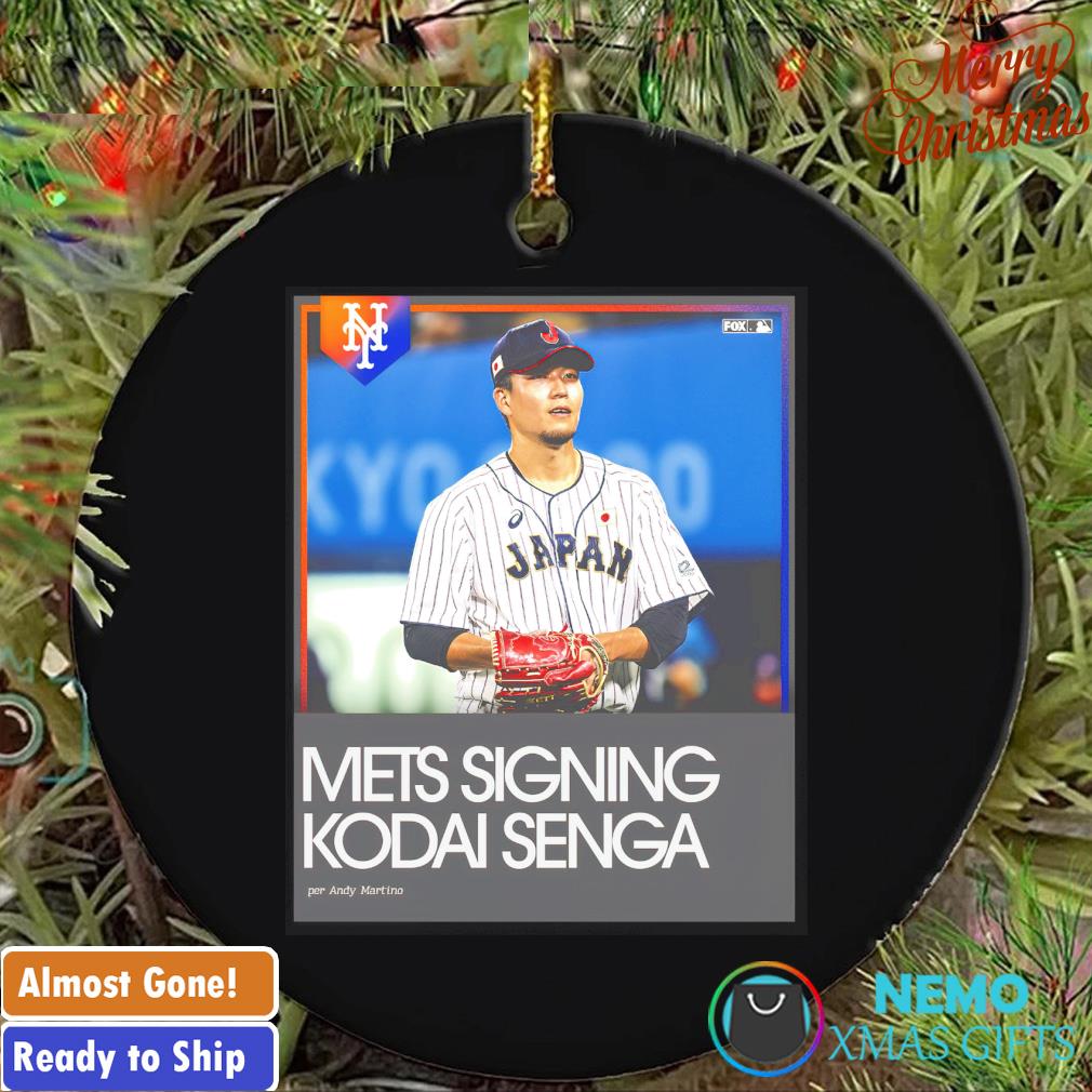 The New York Mets are signing Kodai Senga ornament