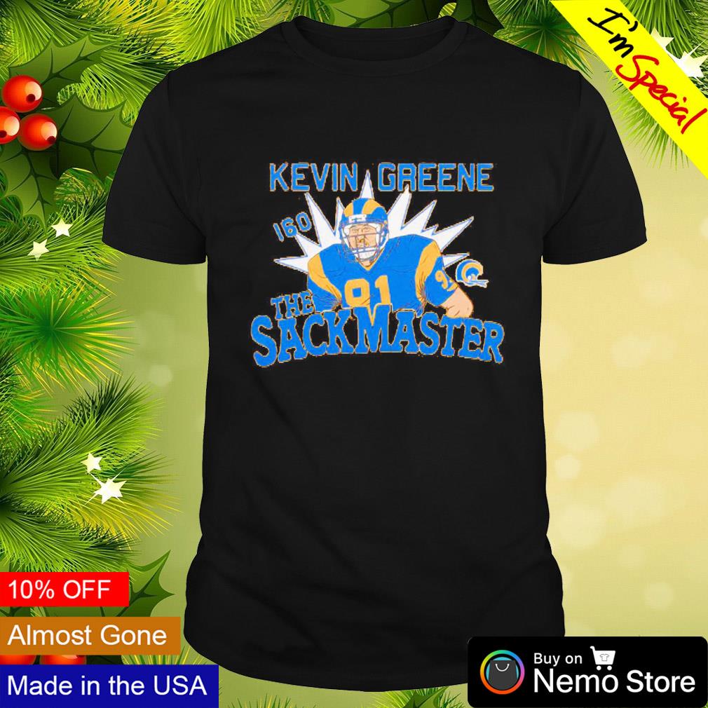 The Sackmaster Kevin Greene Los Angeles Rams shirt