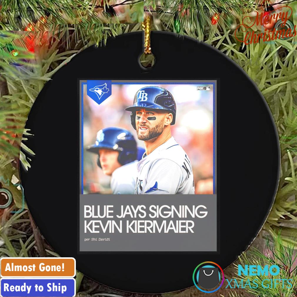 The Toronto Blue Jays are signing Kevin Kiermaier ornament