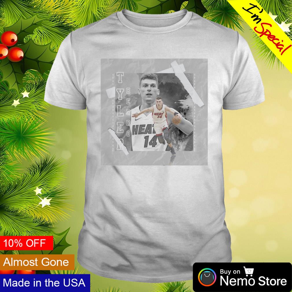 Tyler Herro Miami Heat basketball poster shirt