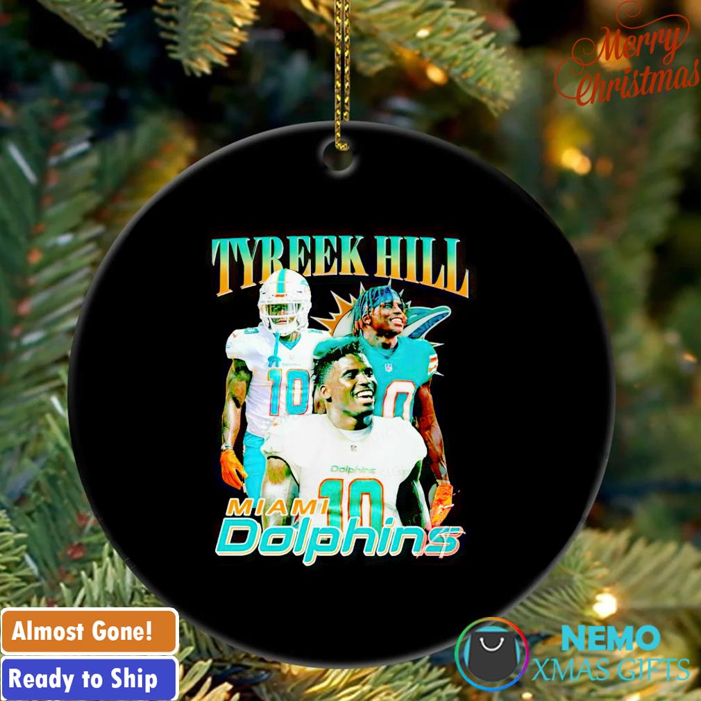 Miami Dolphins Classic Round Ornament