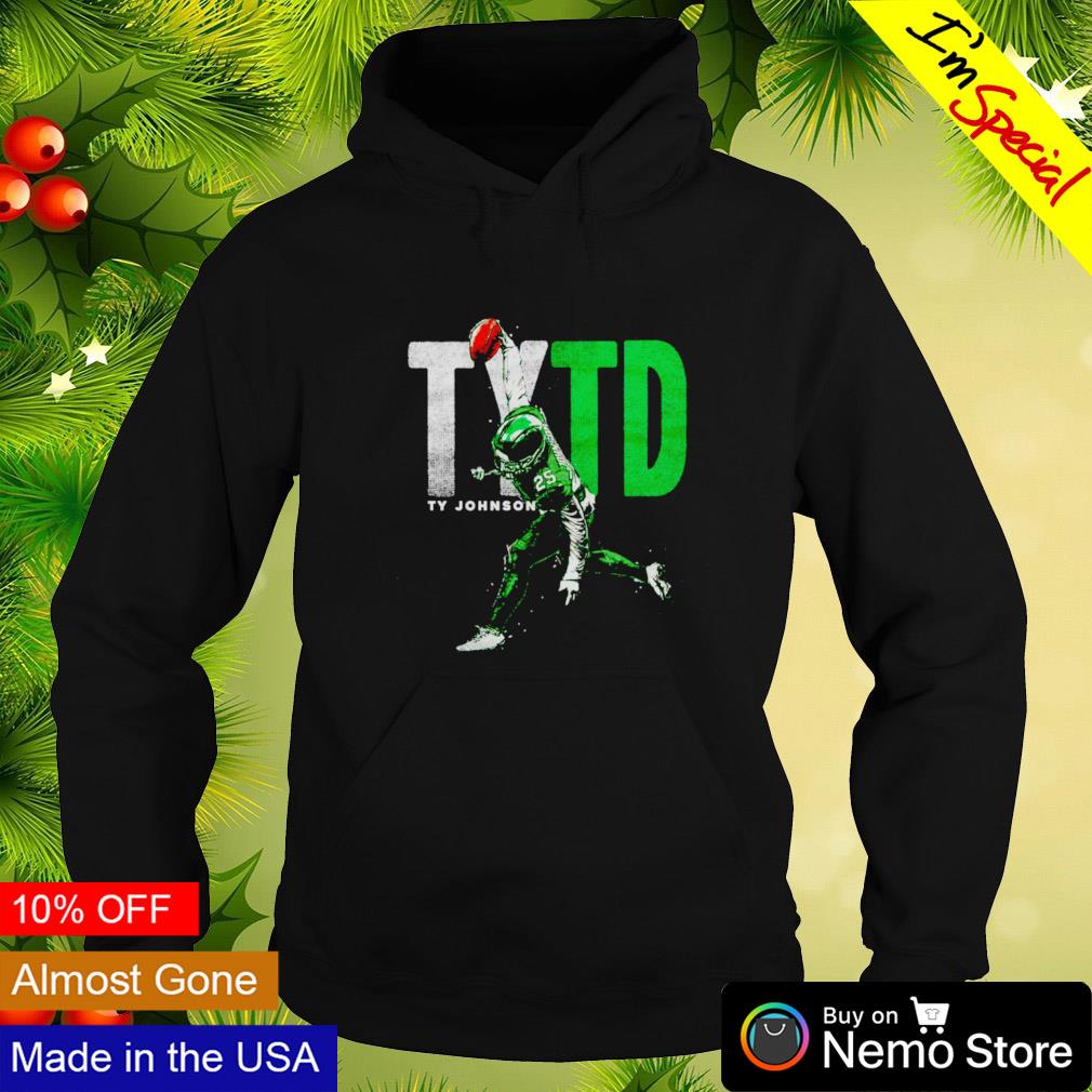 TYTD Ty Johnson New York Jets spike shirt, hoodie, sweater and v