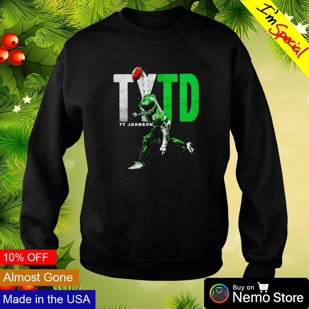 TYTD Ty Johnson New York Jets spike shirt, hoodie, sweater and v