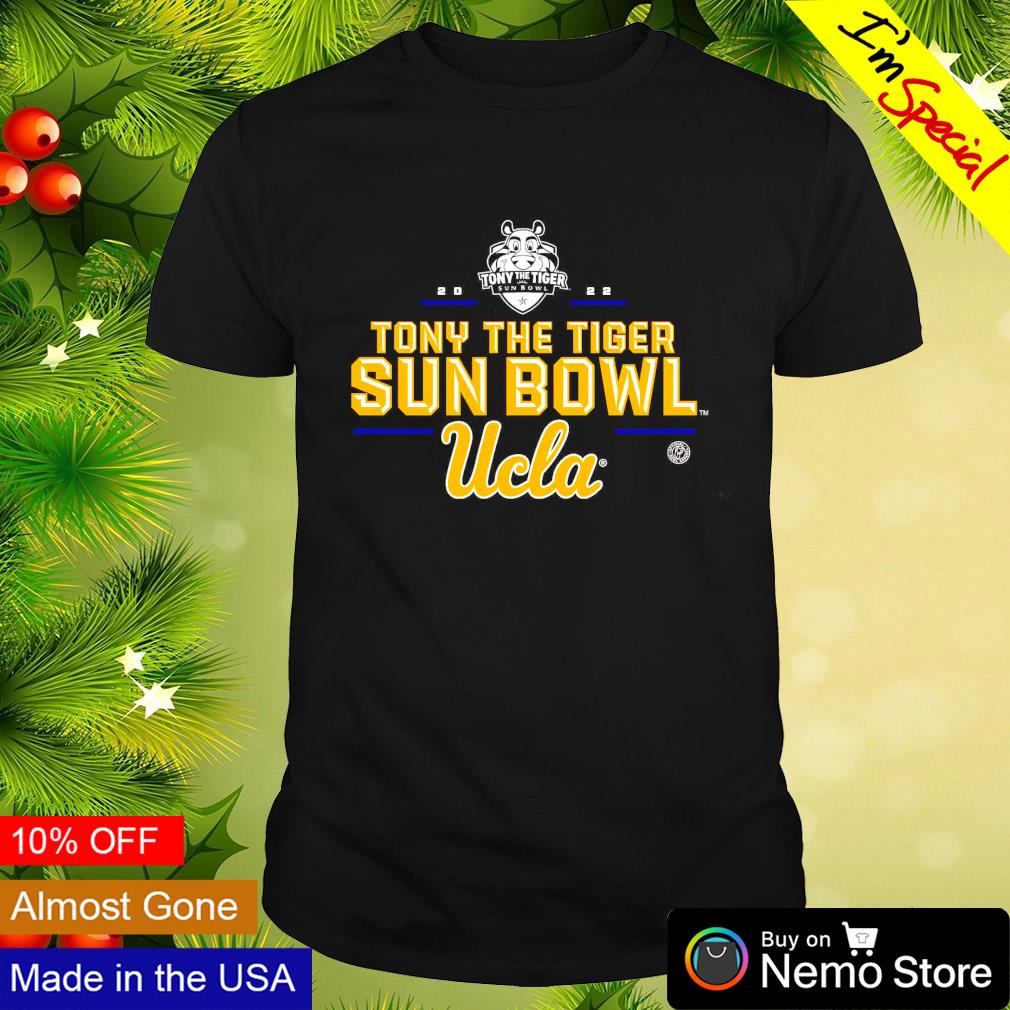 UCLA 2022 Tony the Tiger Sun Bowl tonal shirt