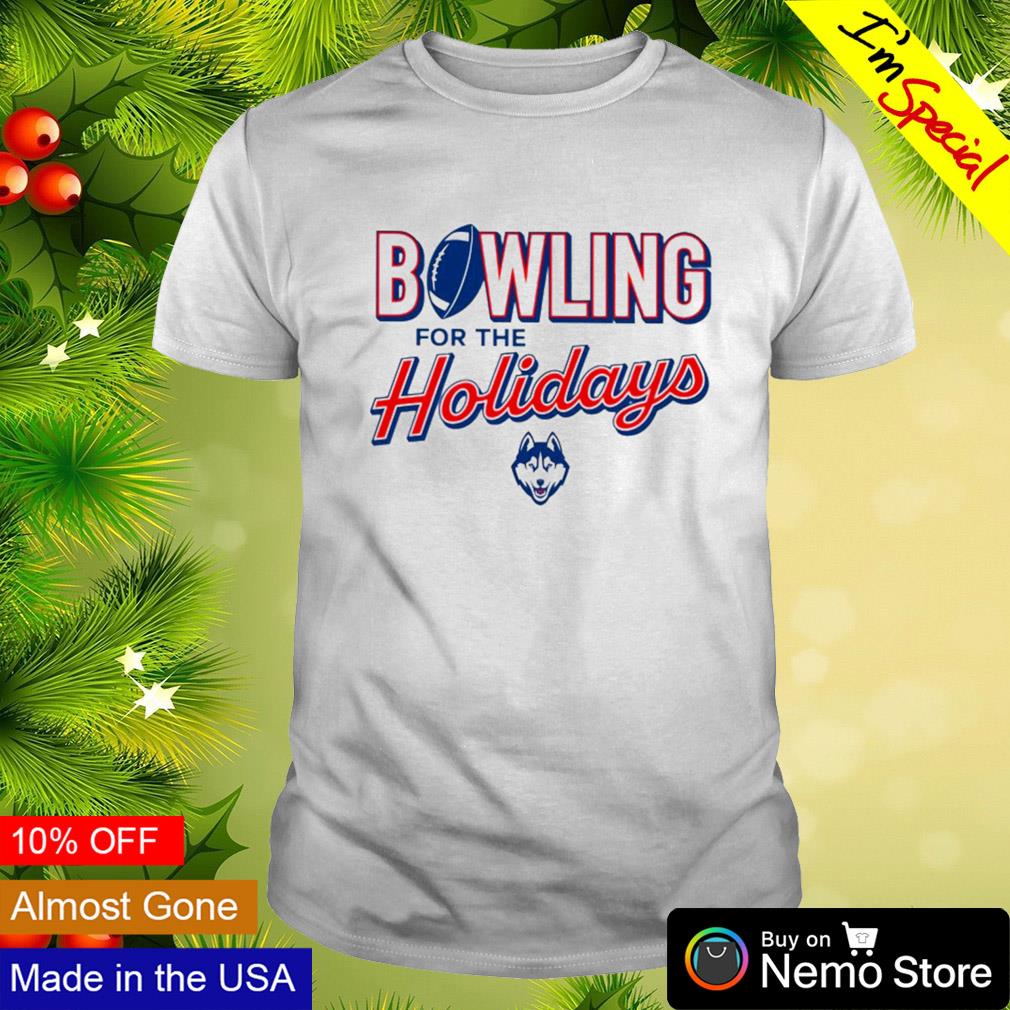 Uconn Huskies bowling for the holidays shirt