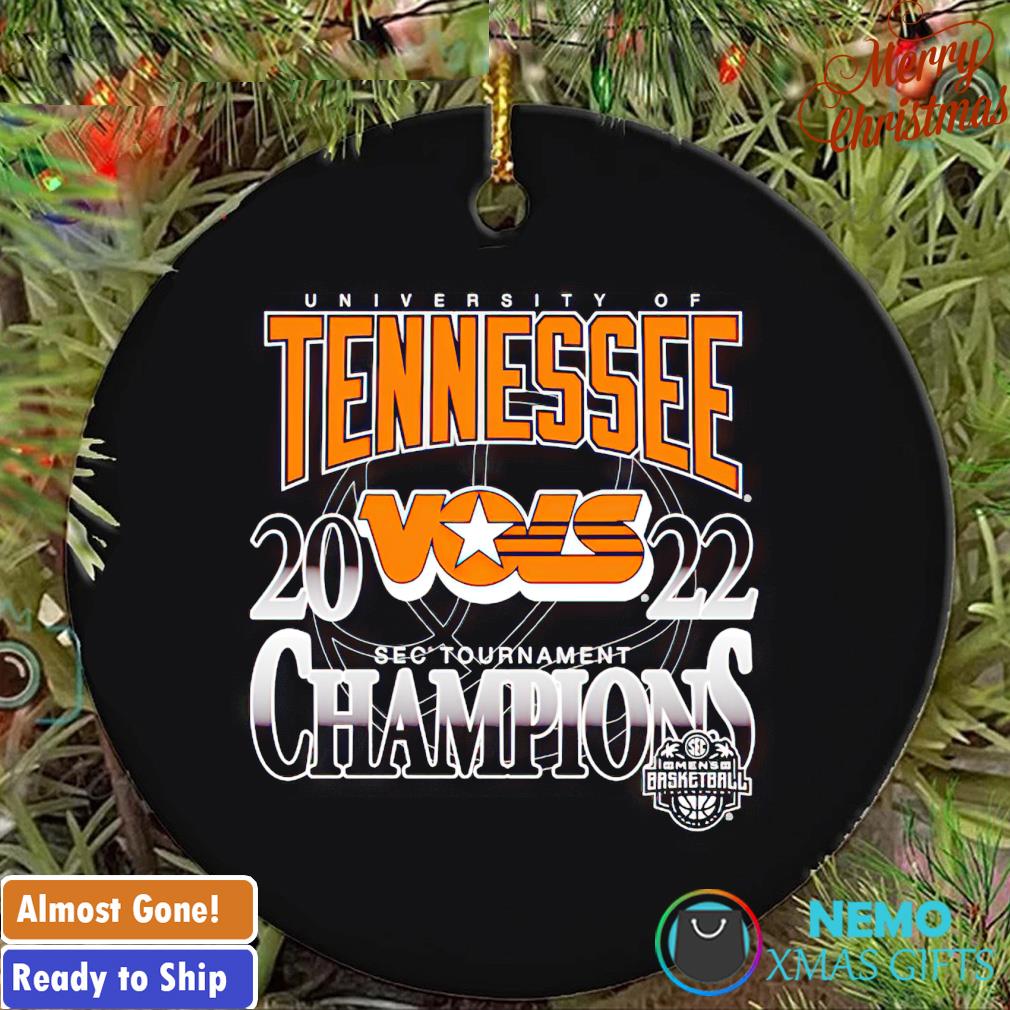University of Tennessee Vols 2022 SEC tournament champions ornament
