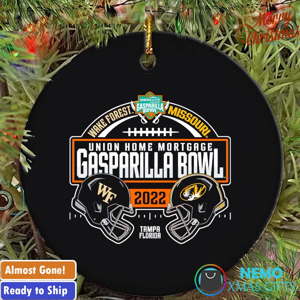 Wake Forest vs Missouri Gasparilla Bowl Union home mortgage 2022 ornament