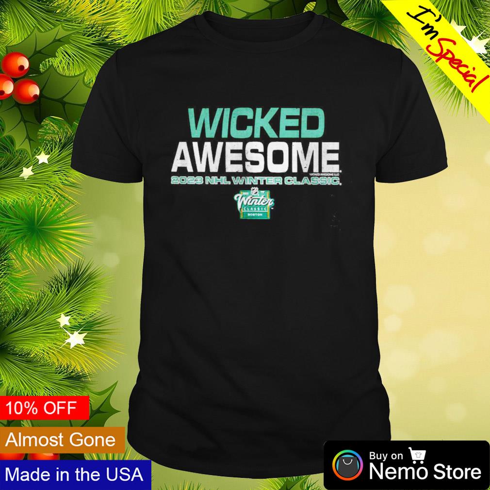 Wicked Awesome 2023 NHL winter classic shirt