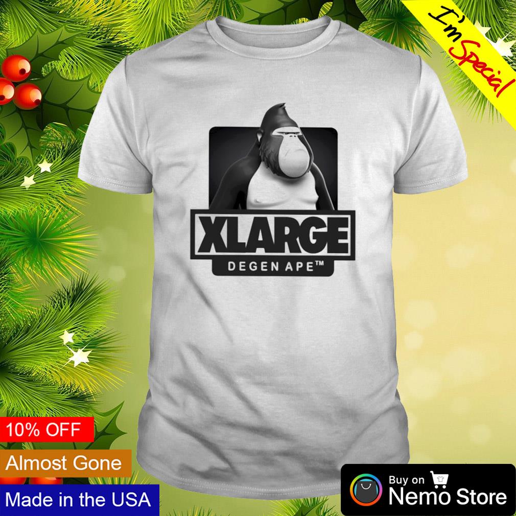 Xlarge Degen Ape shirt