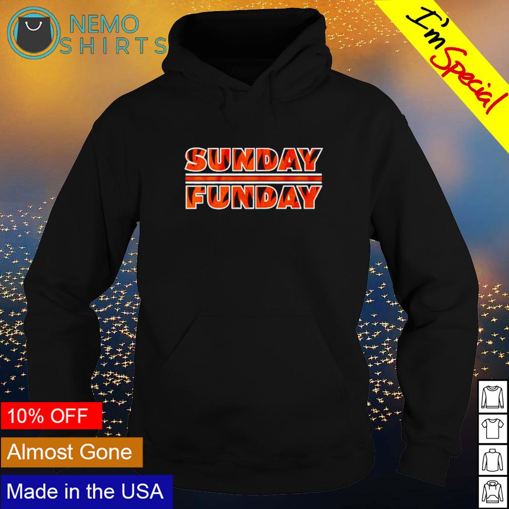 CincinnatI bengals sunday funday shirt, hoodie, sweater, long sleeve and  tank top