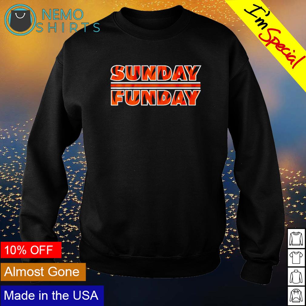 Official CincinnatI bengals sunday funday shirt, hoodie, sweater and long  sleeve