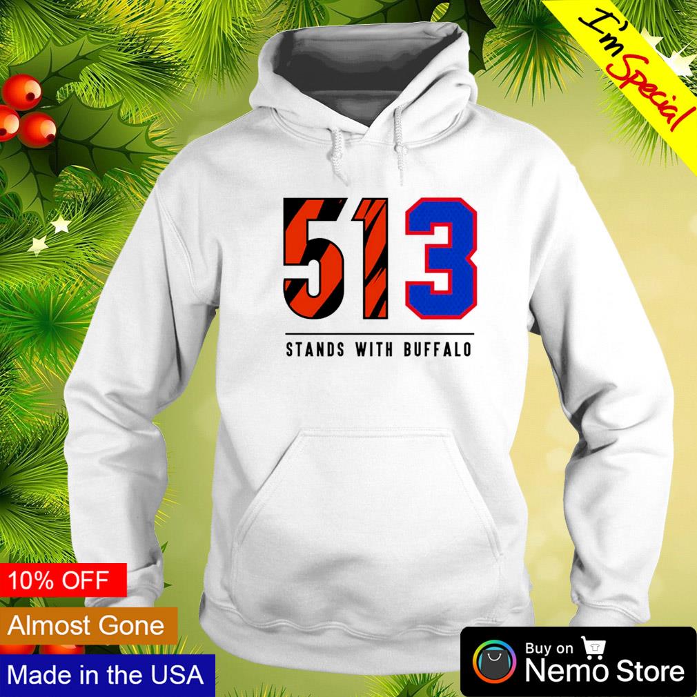 Damar Hamlin 513 tands with buffalo shirt, hoodie, sweater, long sleeve and  tank top