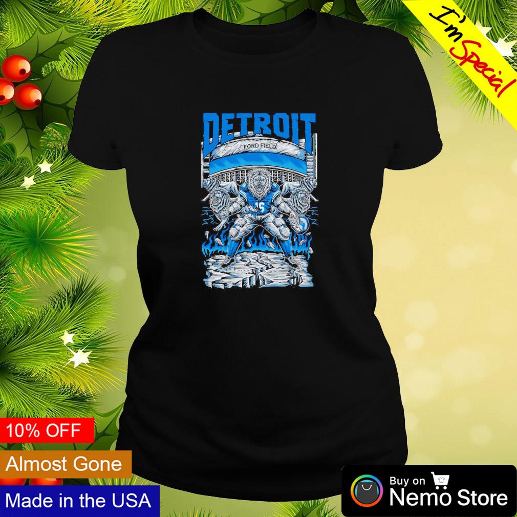 Detroit Lions defend the Den ford field shirt, hoodie, sweater and v-neck  t-shirt