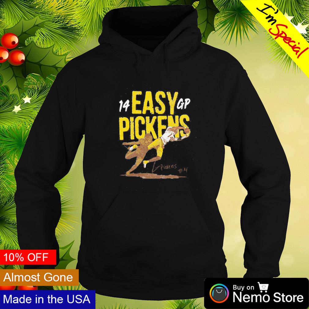 George Pickens Pittsburgh Easy Pickens 14 Gp Signature 2023 T-shirt,Sweater,  Hoodie, And Long Sleeved, Ladies, Tank Top