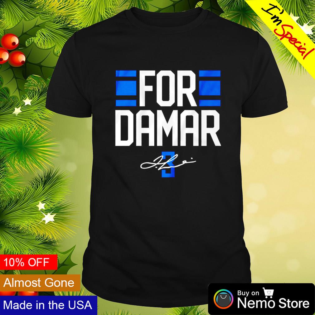 Damar Hamlin For Damar 3 Signature shirt, hoodie, sweater and long