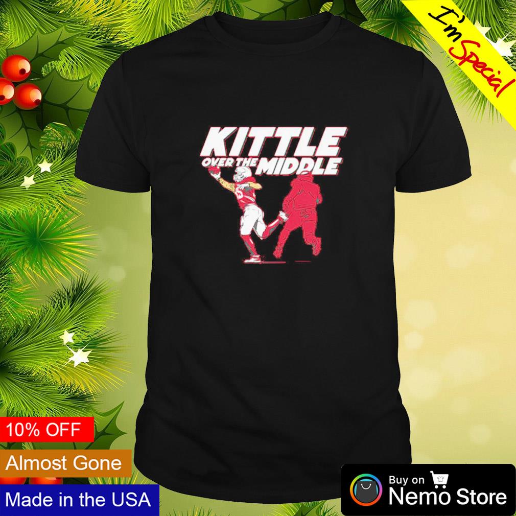 George Kittle over the middle San Francisco 49ers shirt