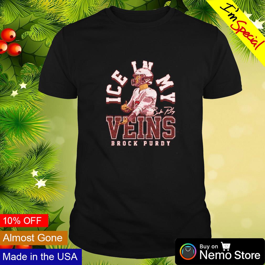 Buy Ice In My Veins Brock Purdy Signature San Francisco 49ers Shirt For  Free Shipping CUSTOM XMAS PRODUCT COMPANY