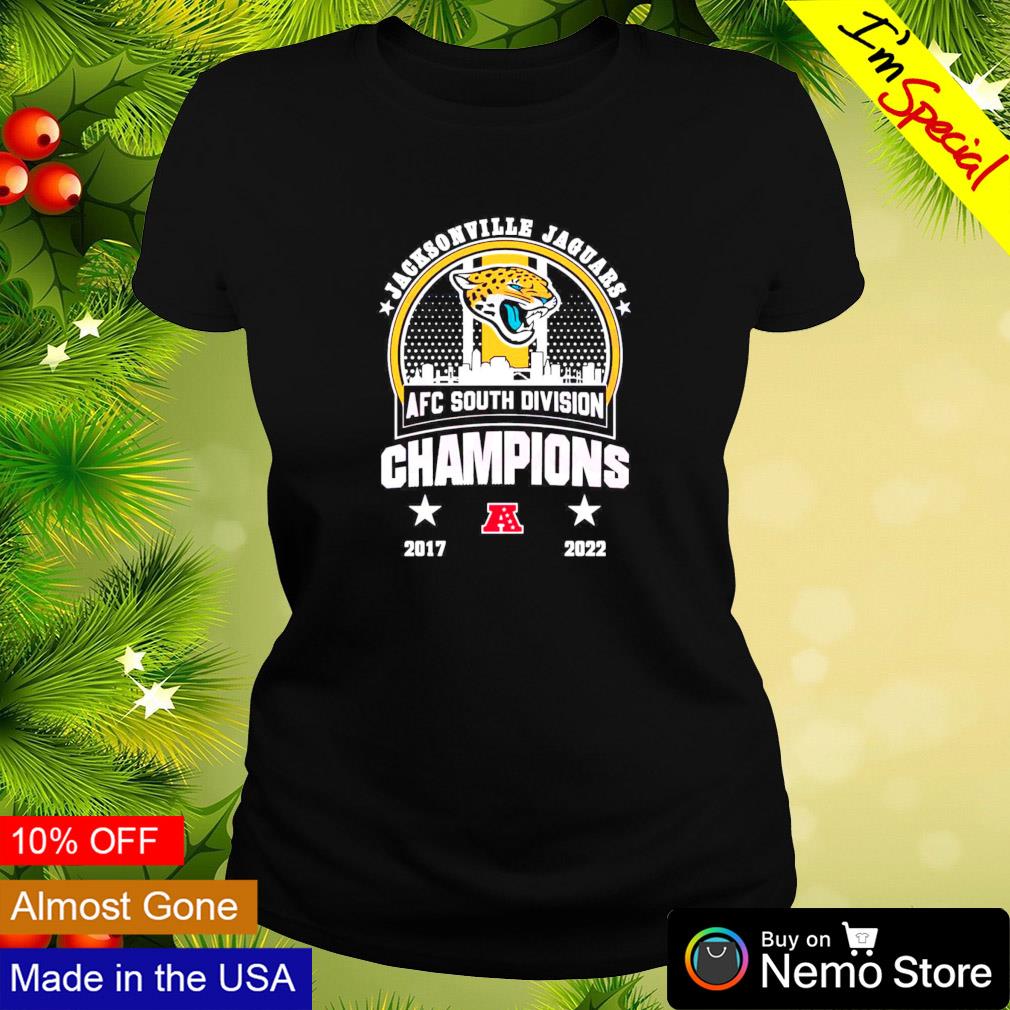 Jacksonville jaguars AFC south Division champions T-shirt, hoodie