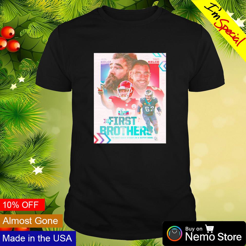 Kelce Bowl First Brothers T-Shirt