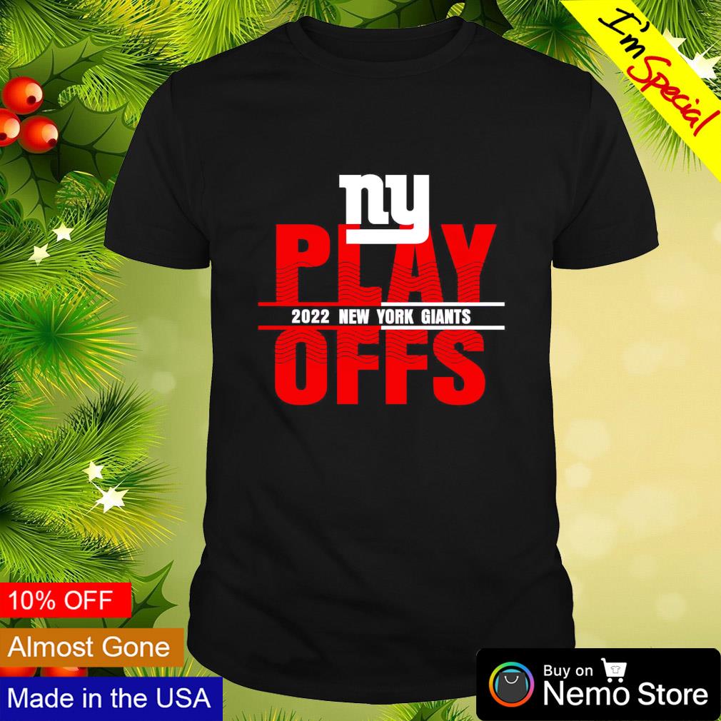 Original New york giants 2022 playoffs shirt