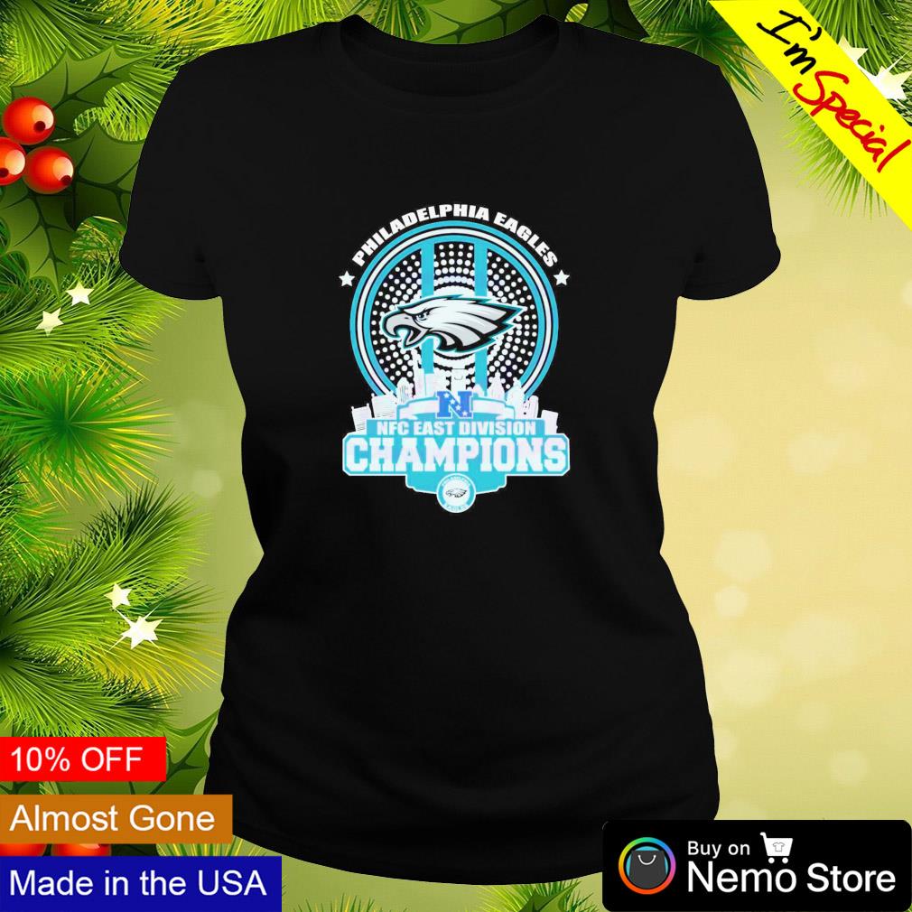 Official philadelphia eagles 2022 NFC east Division champions T