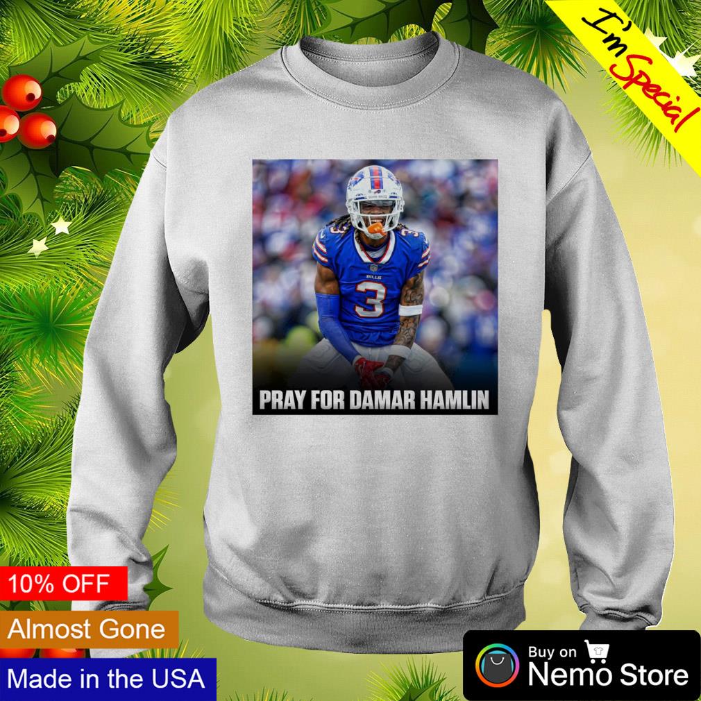 Official NFL Buffalo Bills Pray For Damar Hamlin shirt, hoodie, sweater,  long sleeve and tank top